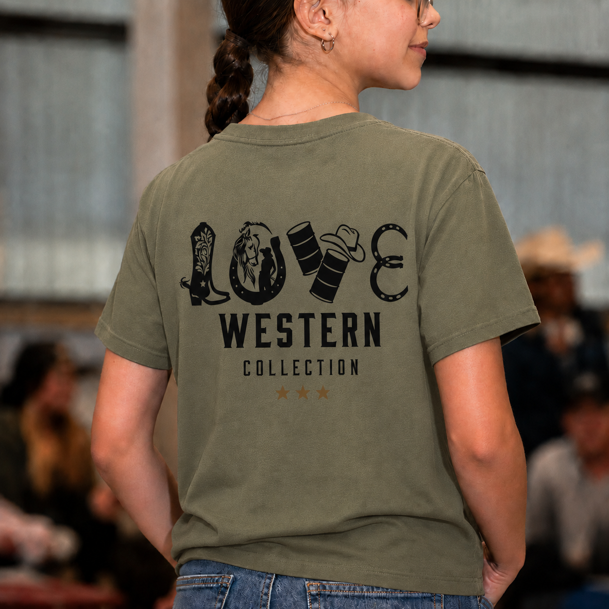 Enfant – T-shirt – Modèle Love in the Dust