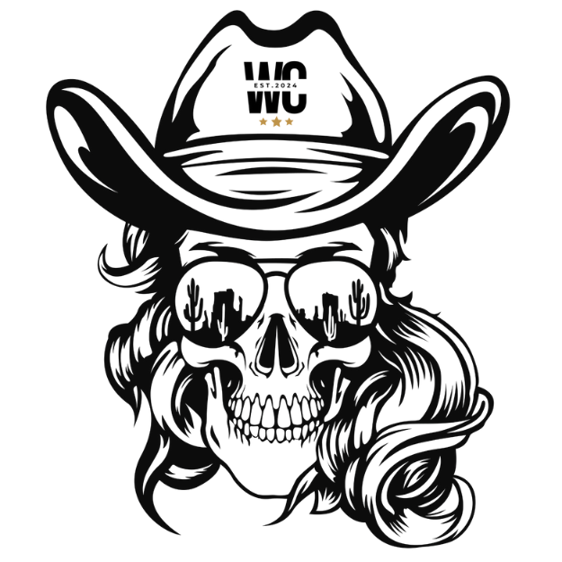 Hoodie Skull western