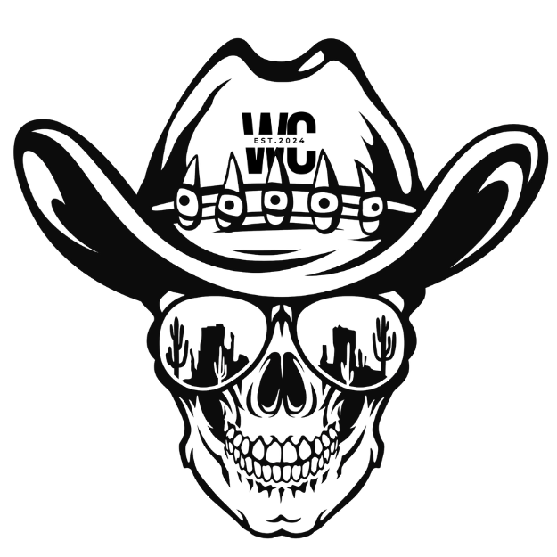 Hoodie Skull western