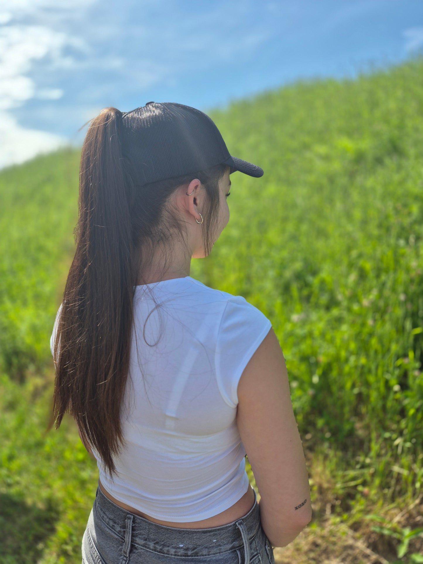 Casquette à couette