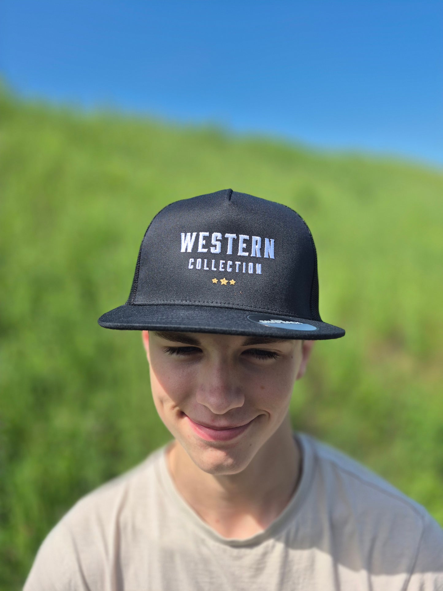 Casquette palette droite