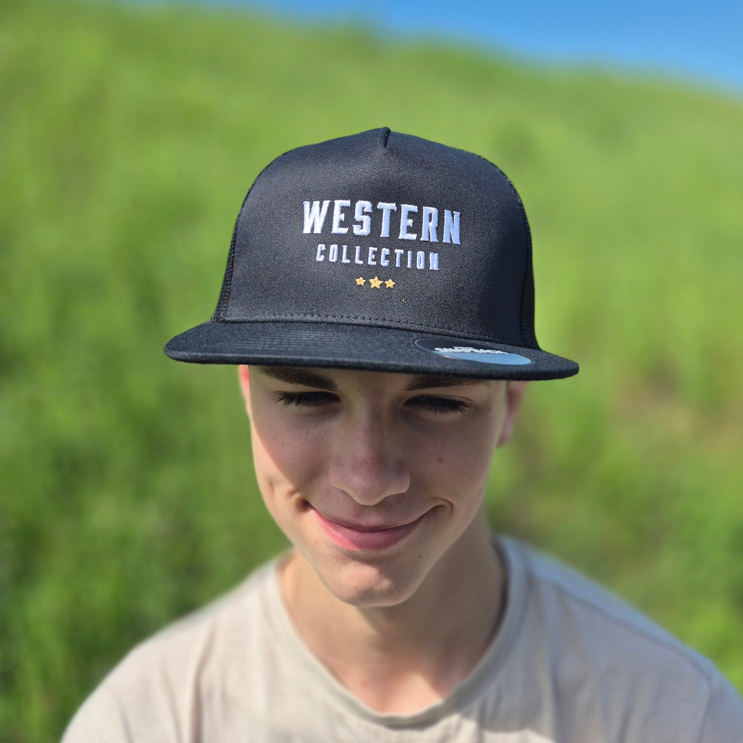 Casquette palette droite