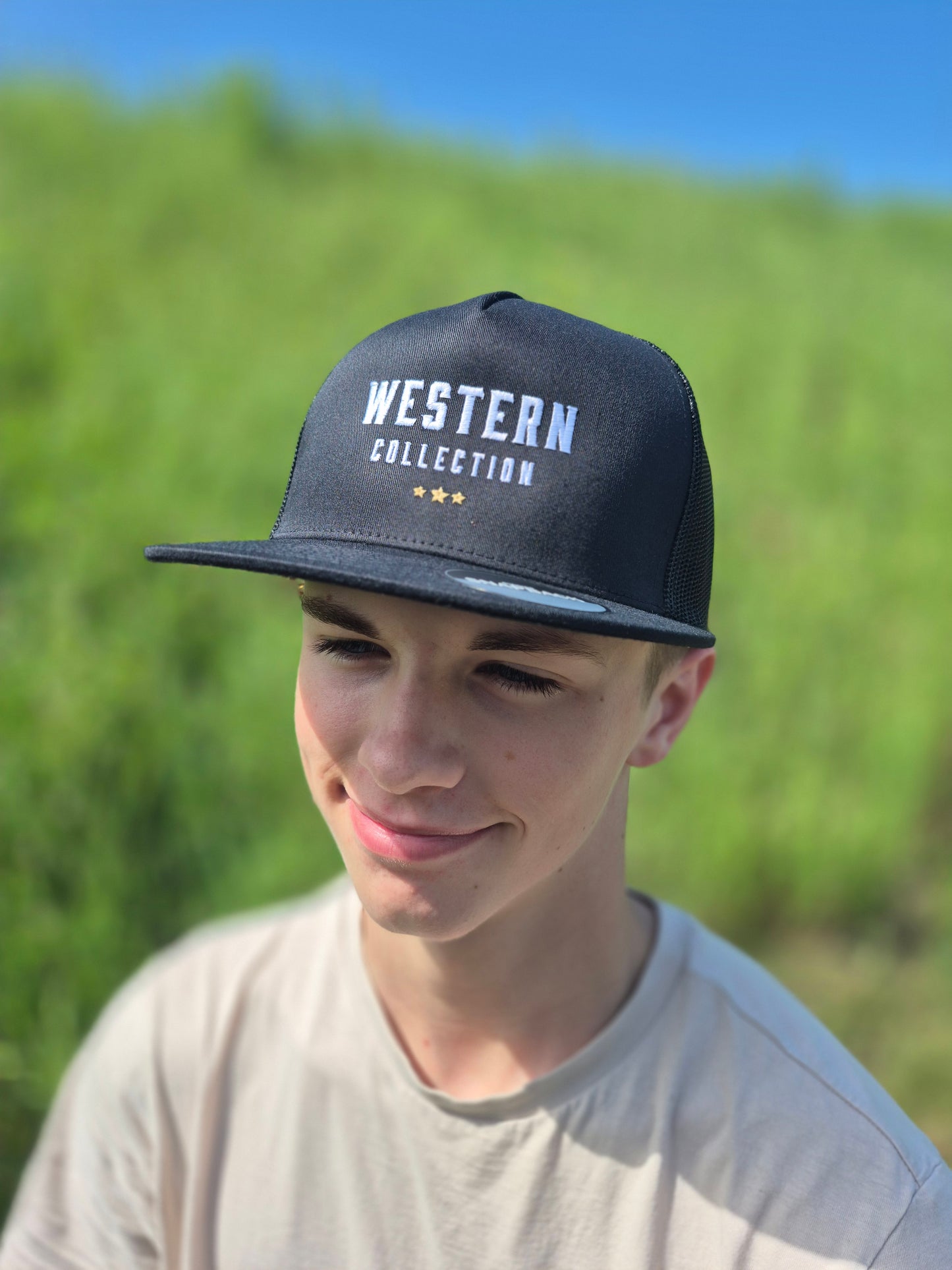 Casquette palette droite