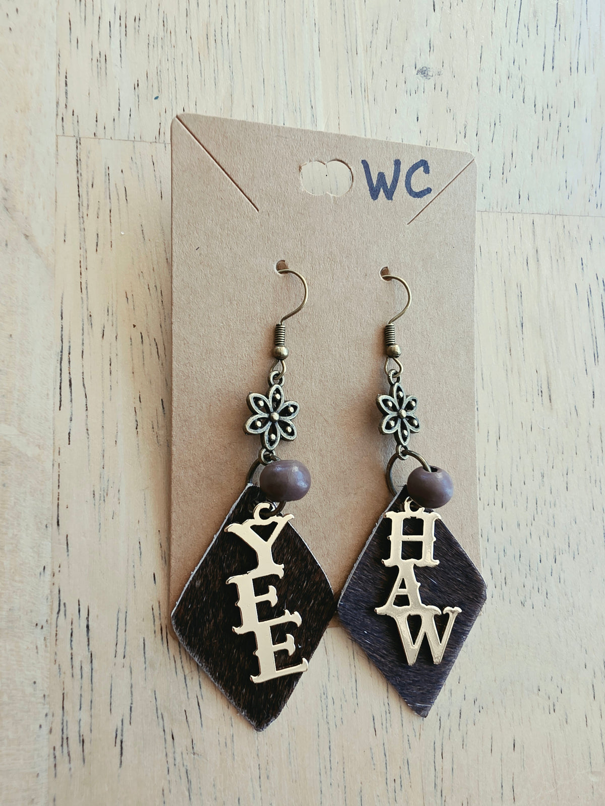 Boucles d’oreilles western