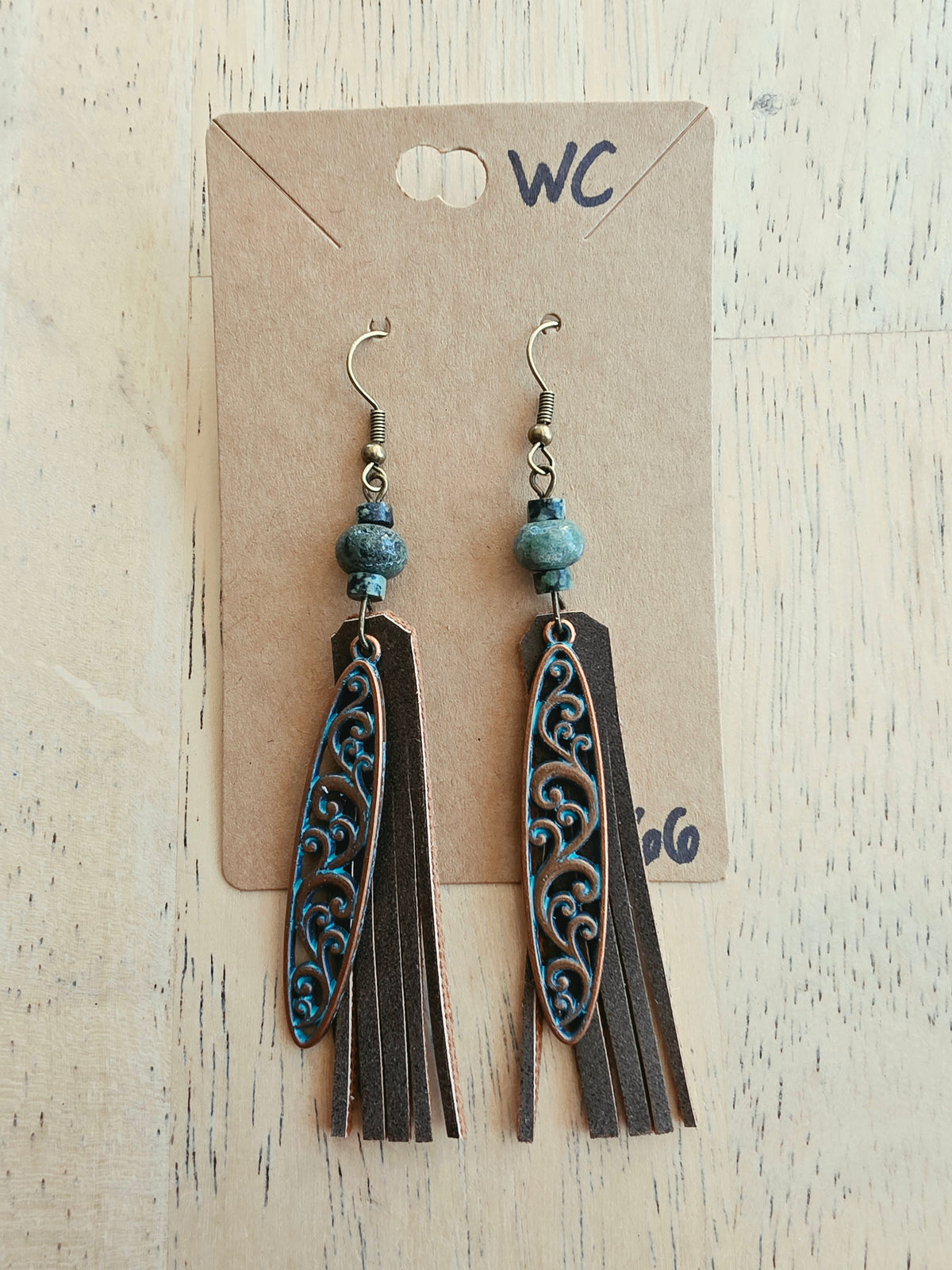 Boucles d’oreilles western