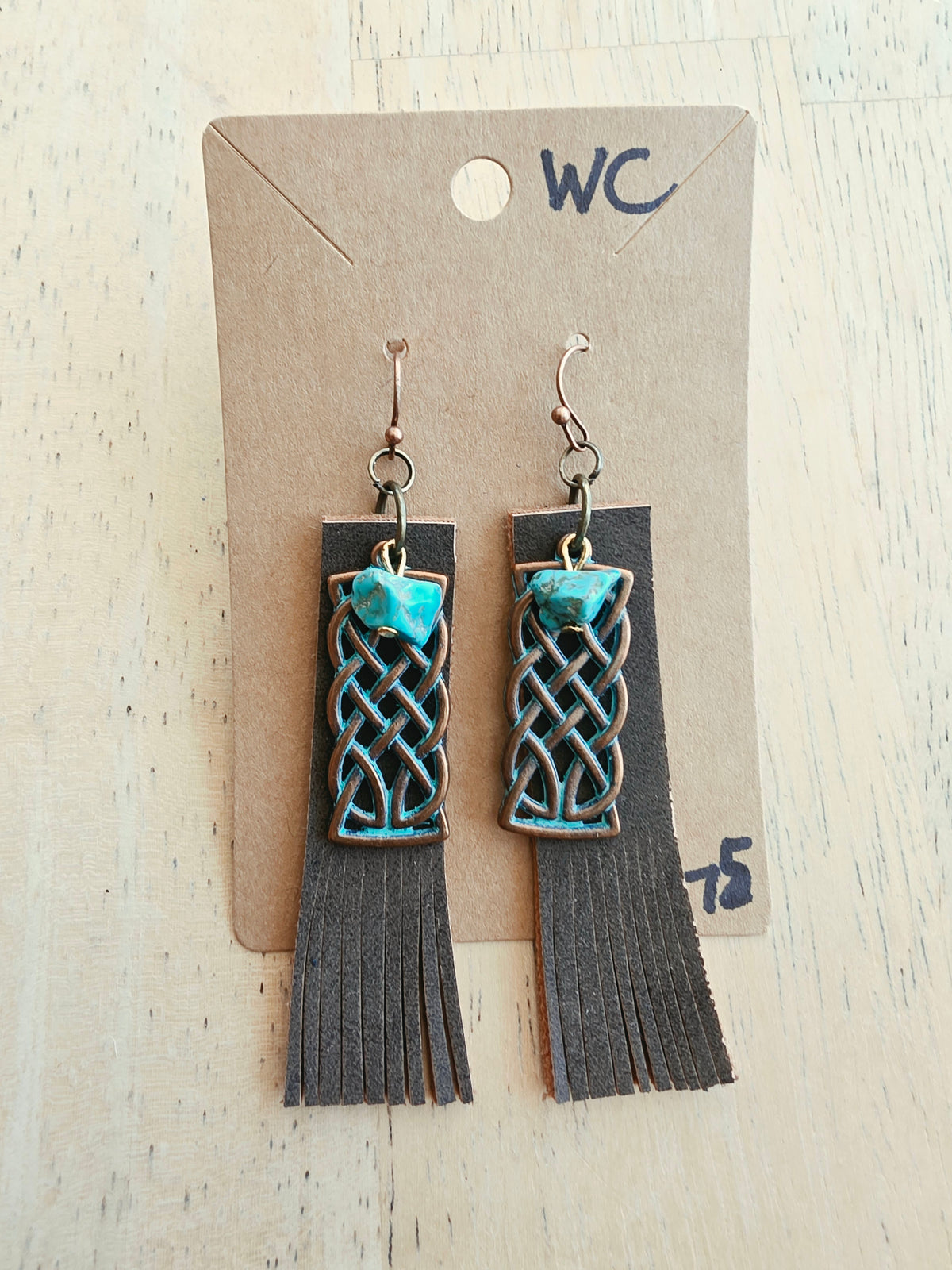 Boucles d’oreilles western