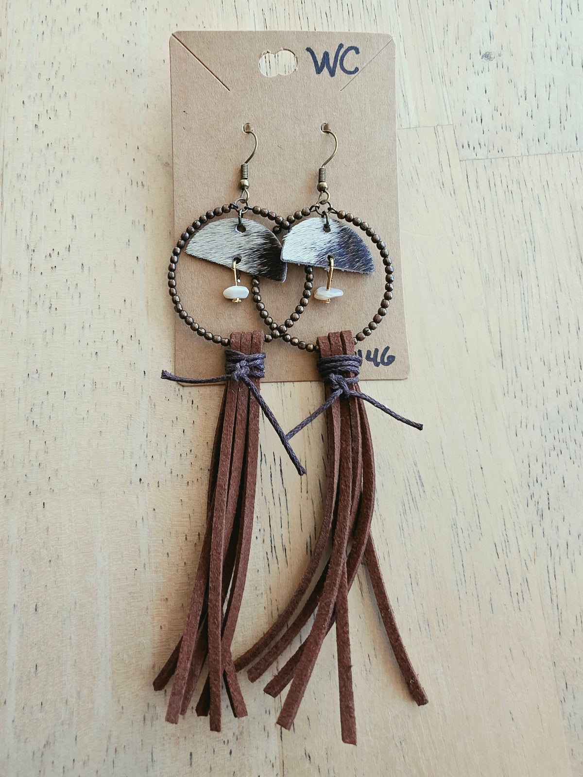 Boucles d’oreilles western