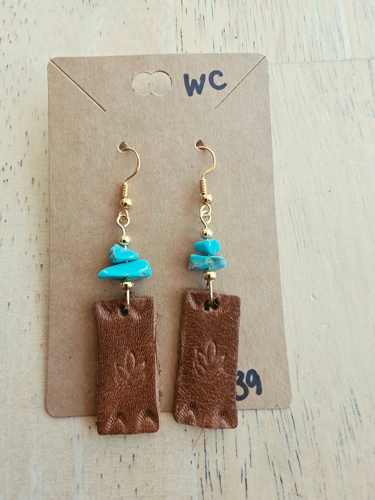 Boucles d’oreilles western