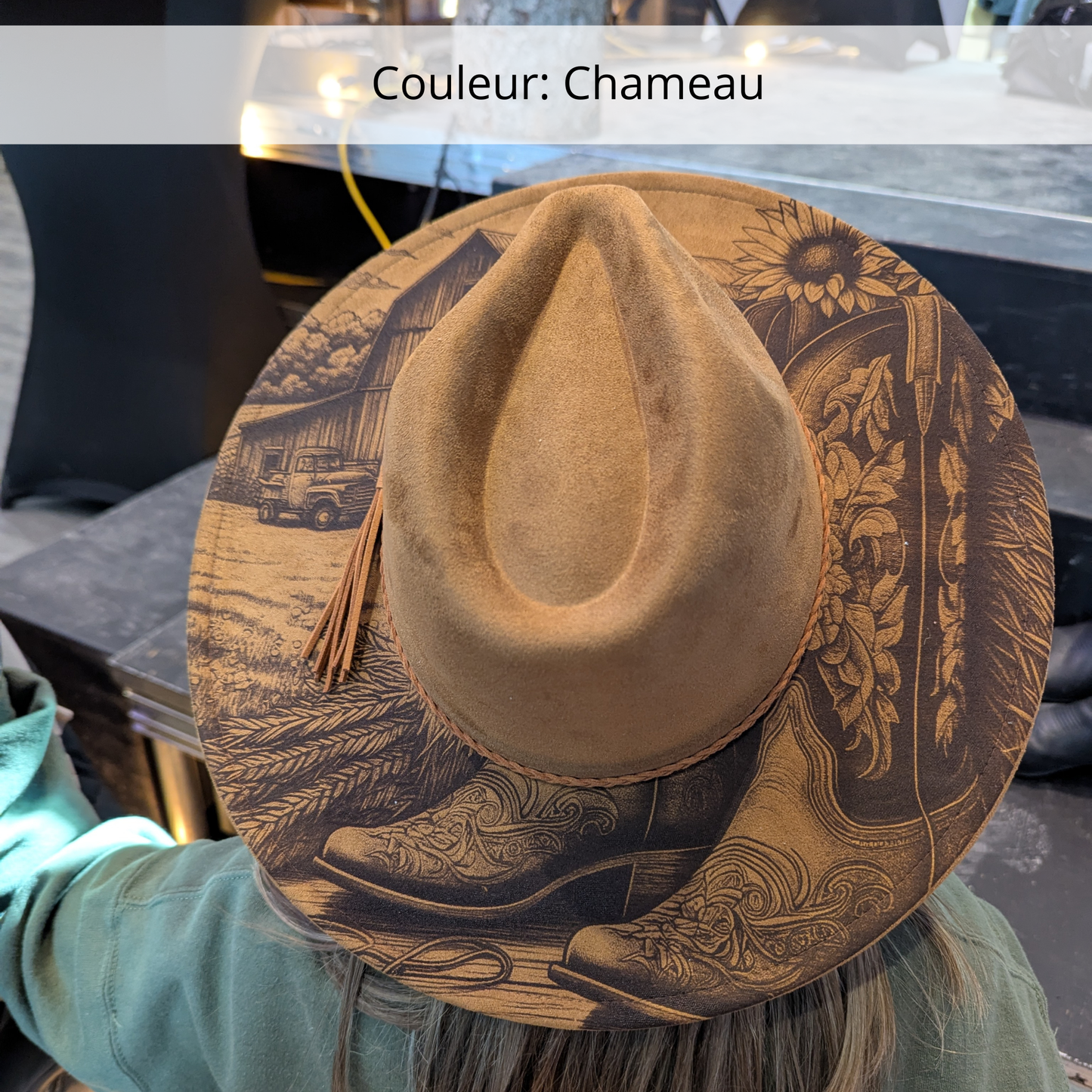 Chapeau sur commande