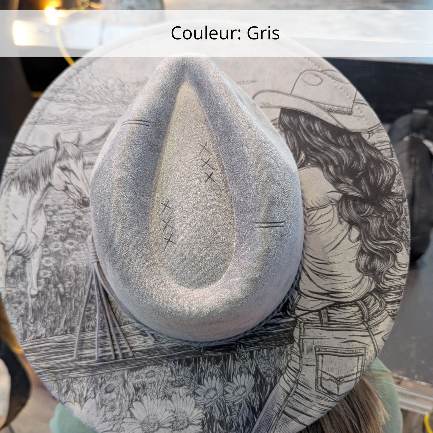 Chapeau sur commande