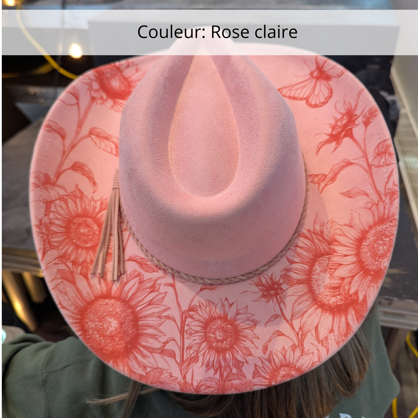 Chapeau sur commande