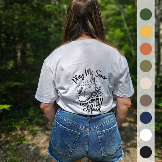 Play Me Country - T-Shirt