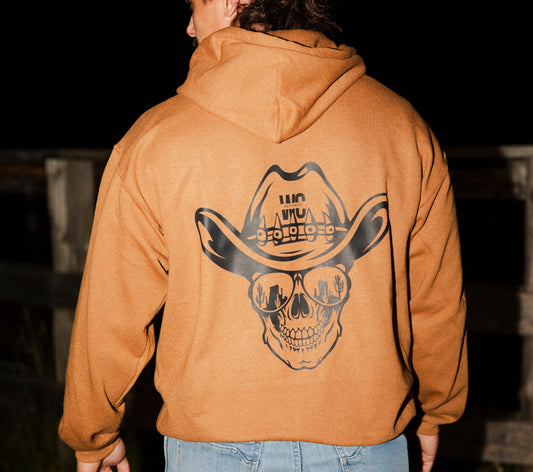 Hoodie Skull western