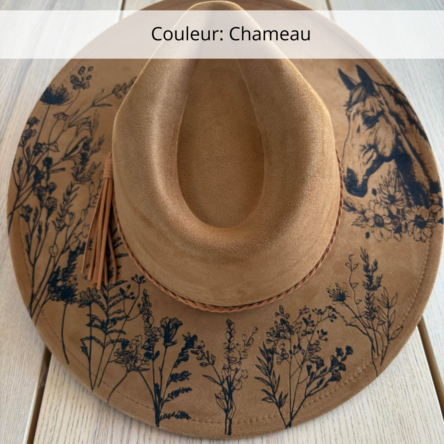 Chapeau sur commande
