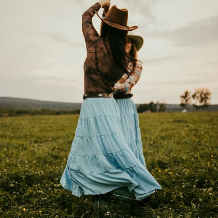 Denim skirt