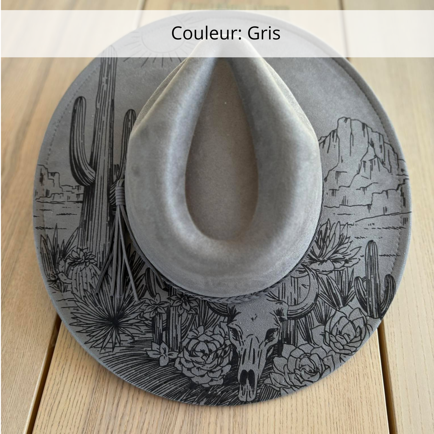 Chapeau sur commande