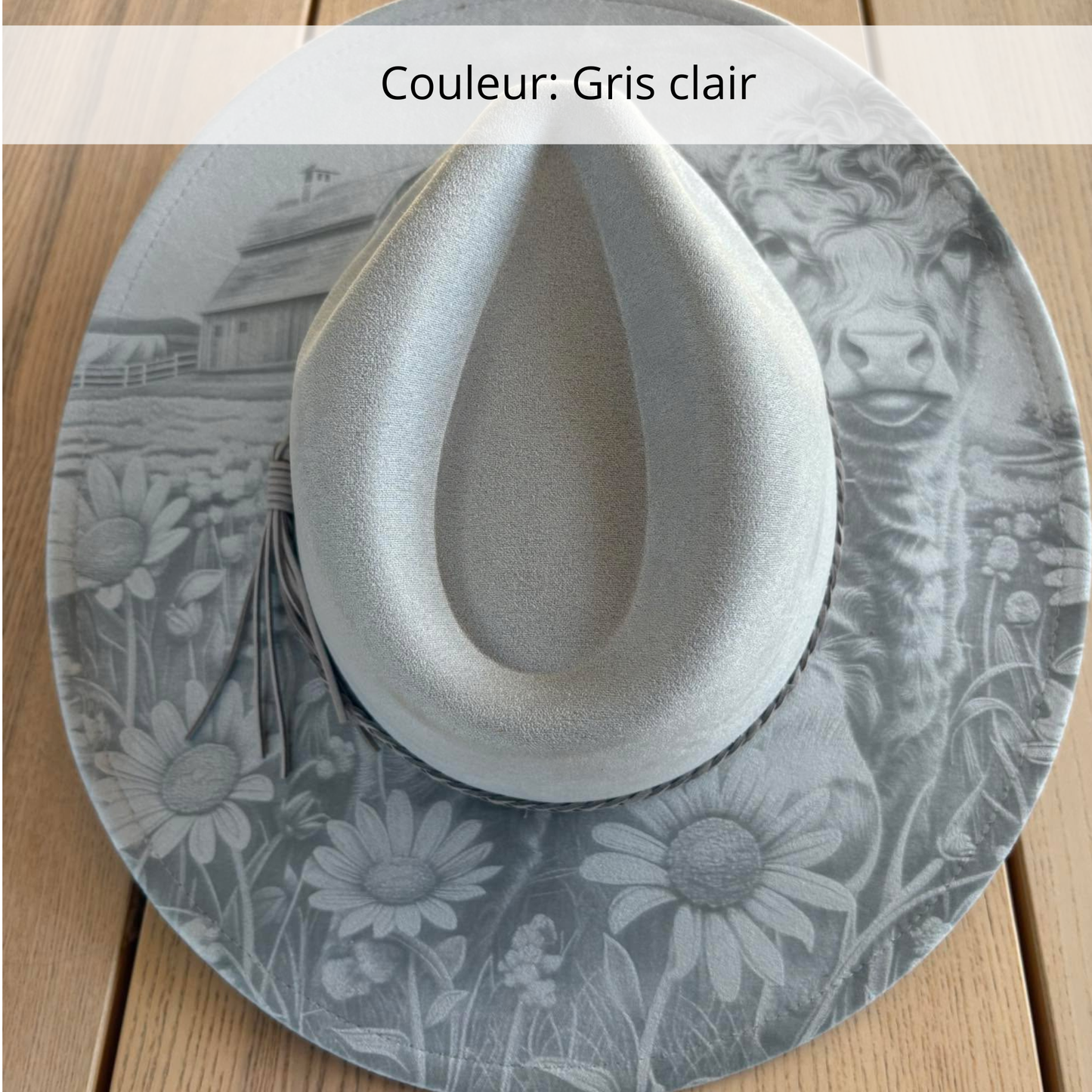 Chapeau sur commande