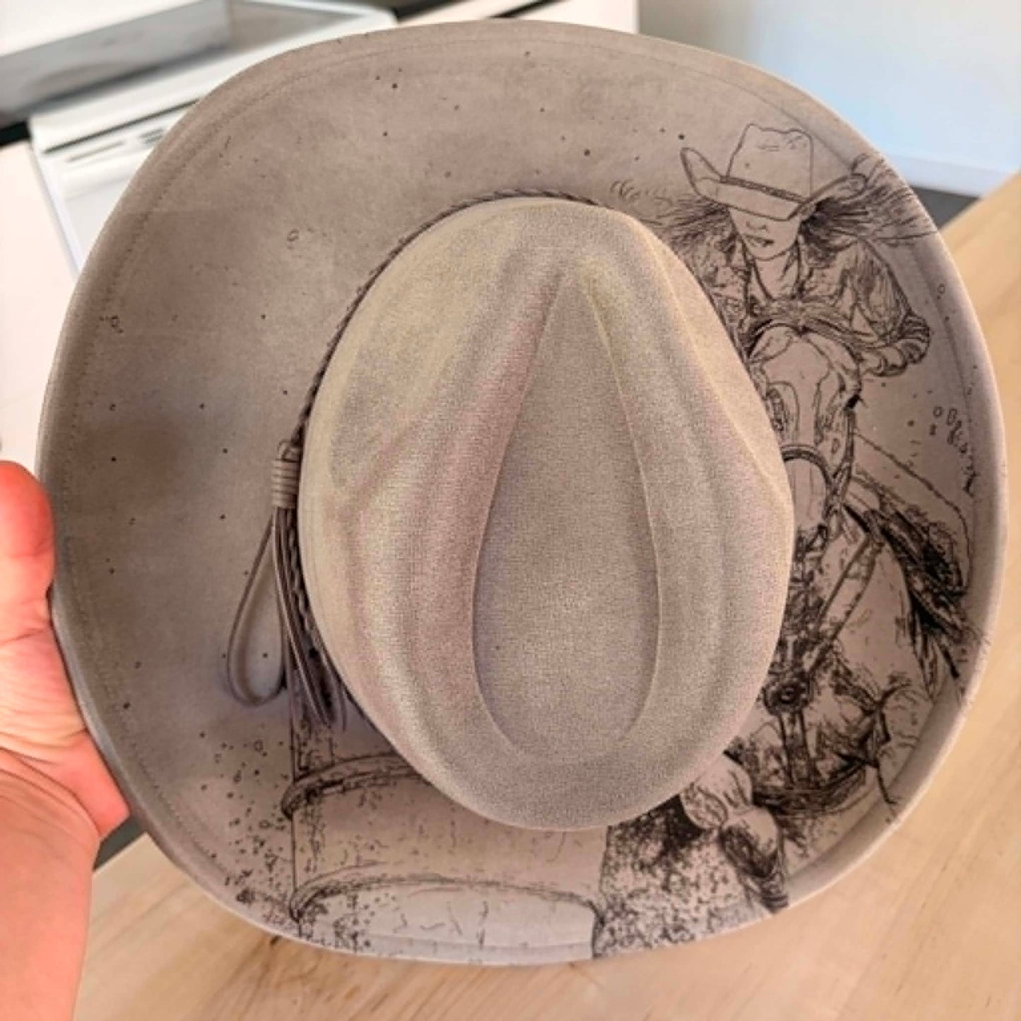 Chapeaux cowboy à motifs