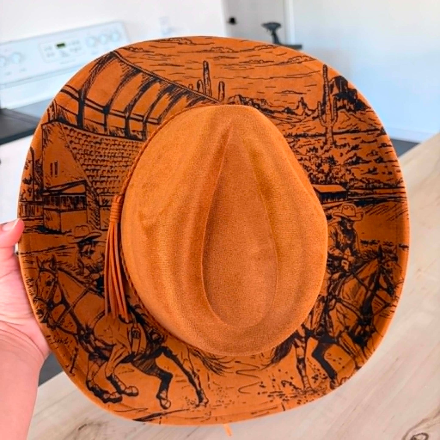 Chapeaux cowboy à motifs