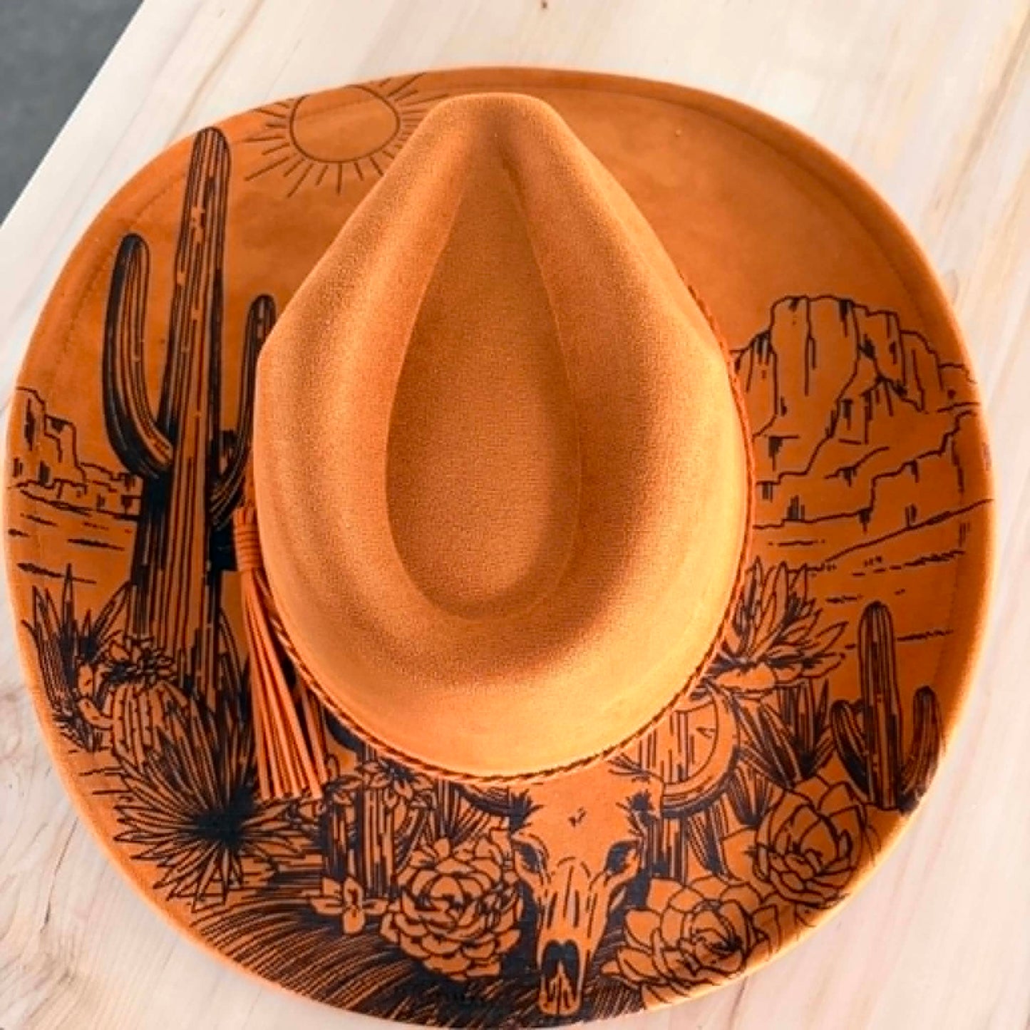 Chapeaux cowboy à motifs
