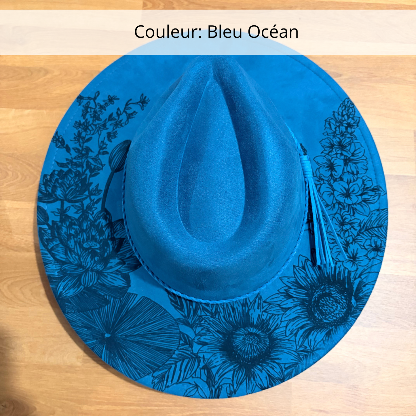 Chapeau sur commande