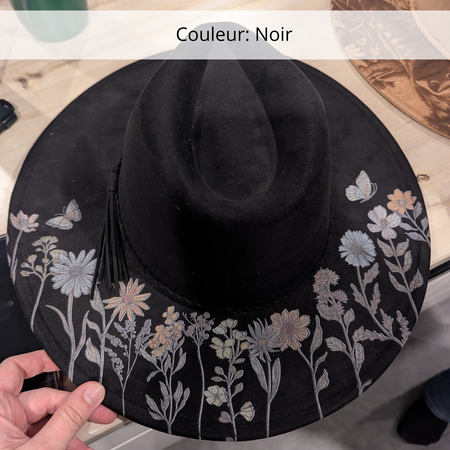 Chapeau sur commande