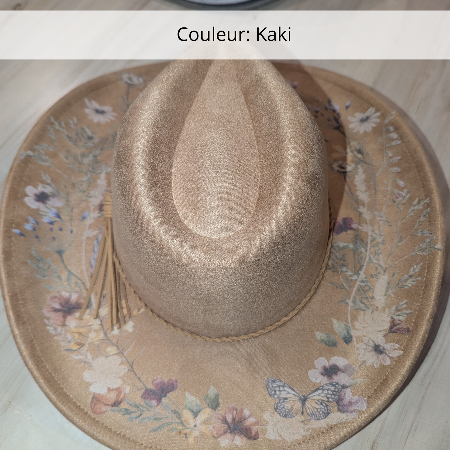 Chapeau sur commande