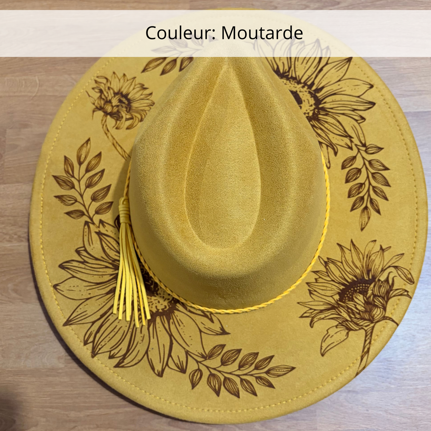 Chapeau sur commande
