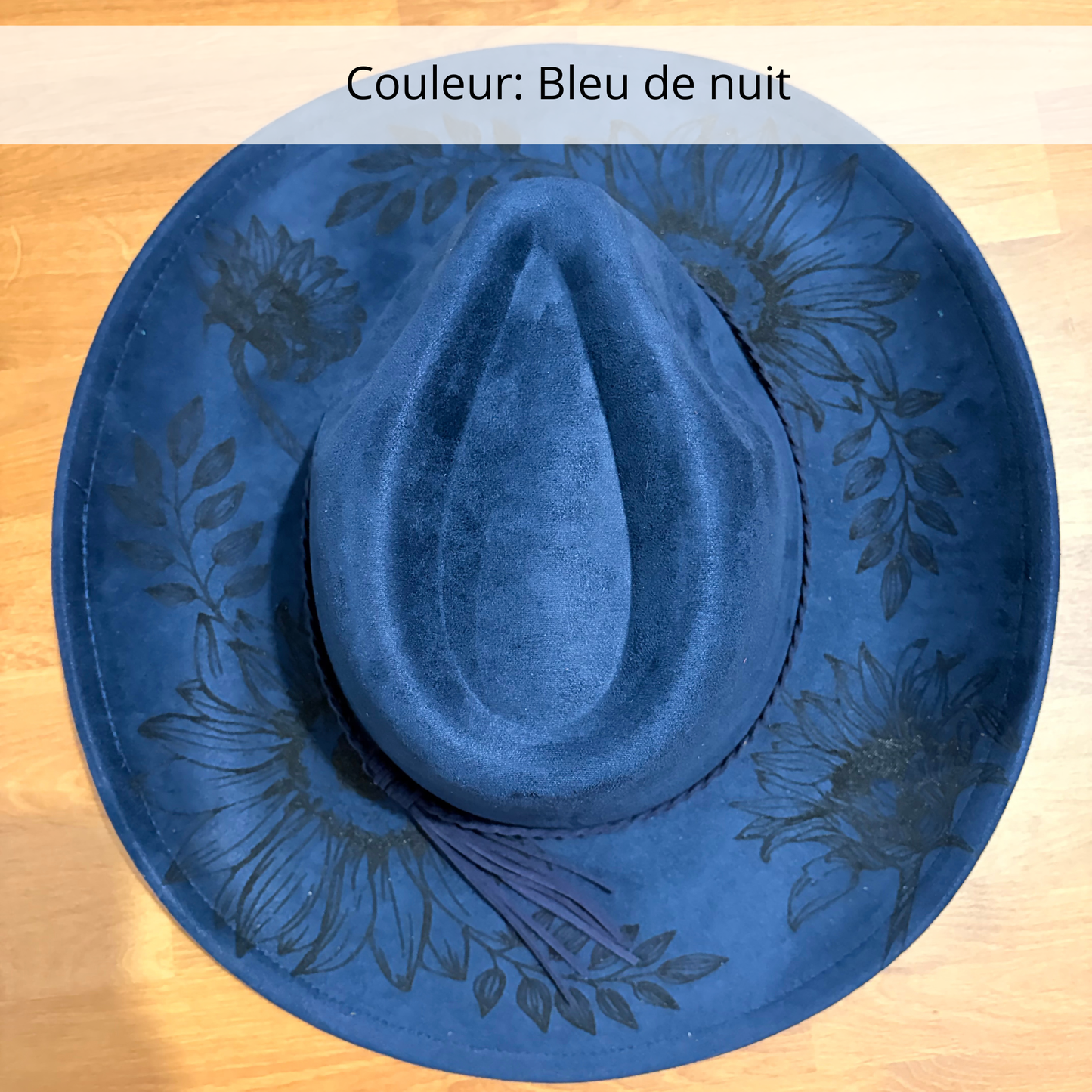 Chapeau sur commande
