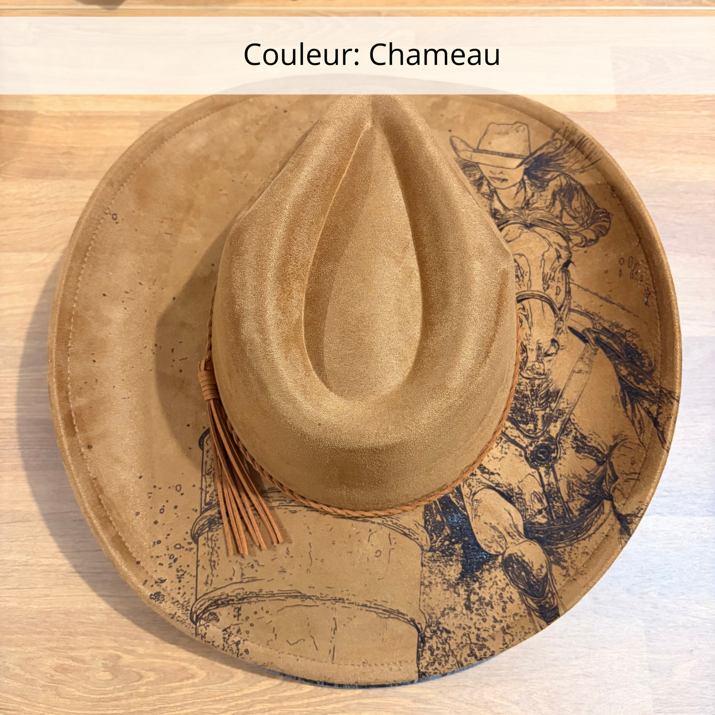 Chapeau sur commande