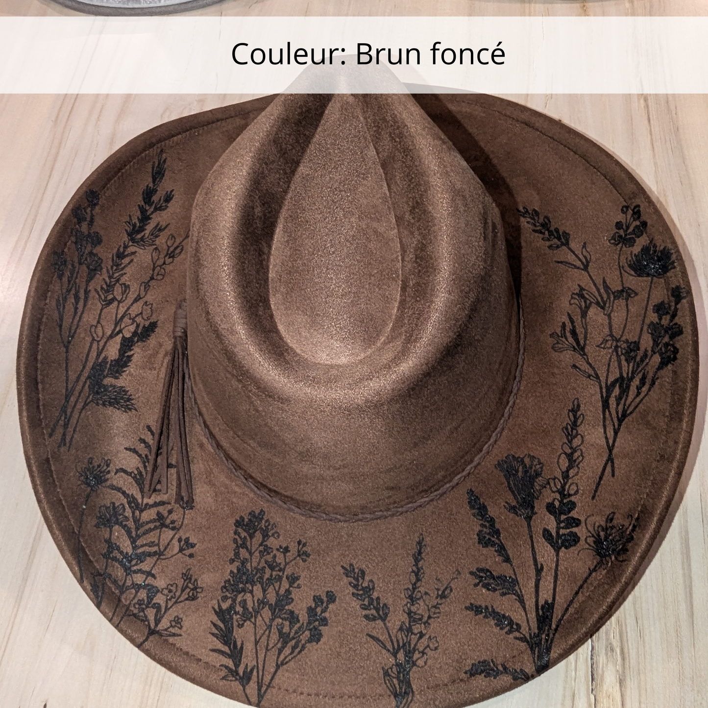 Chapeau sur commande