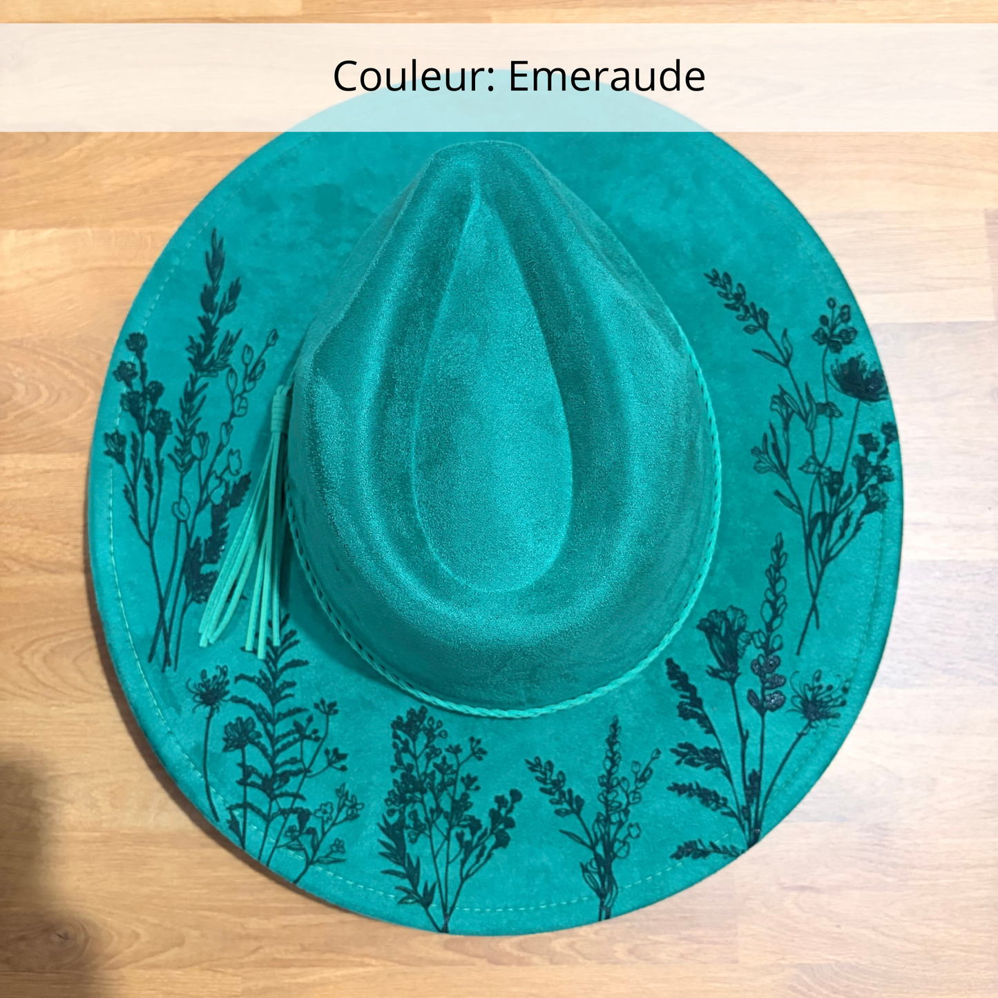 Chapeau sur commande
