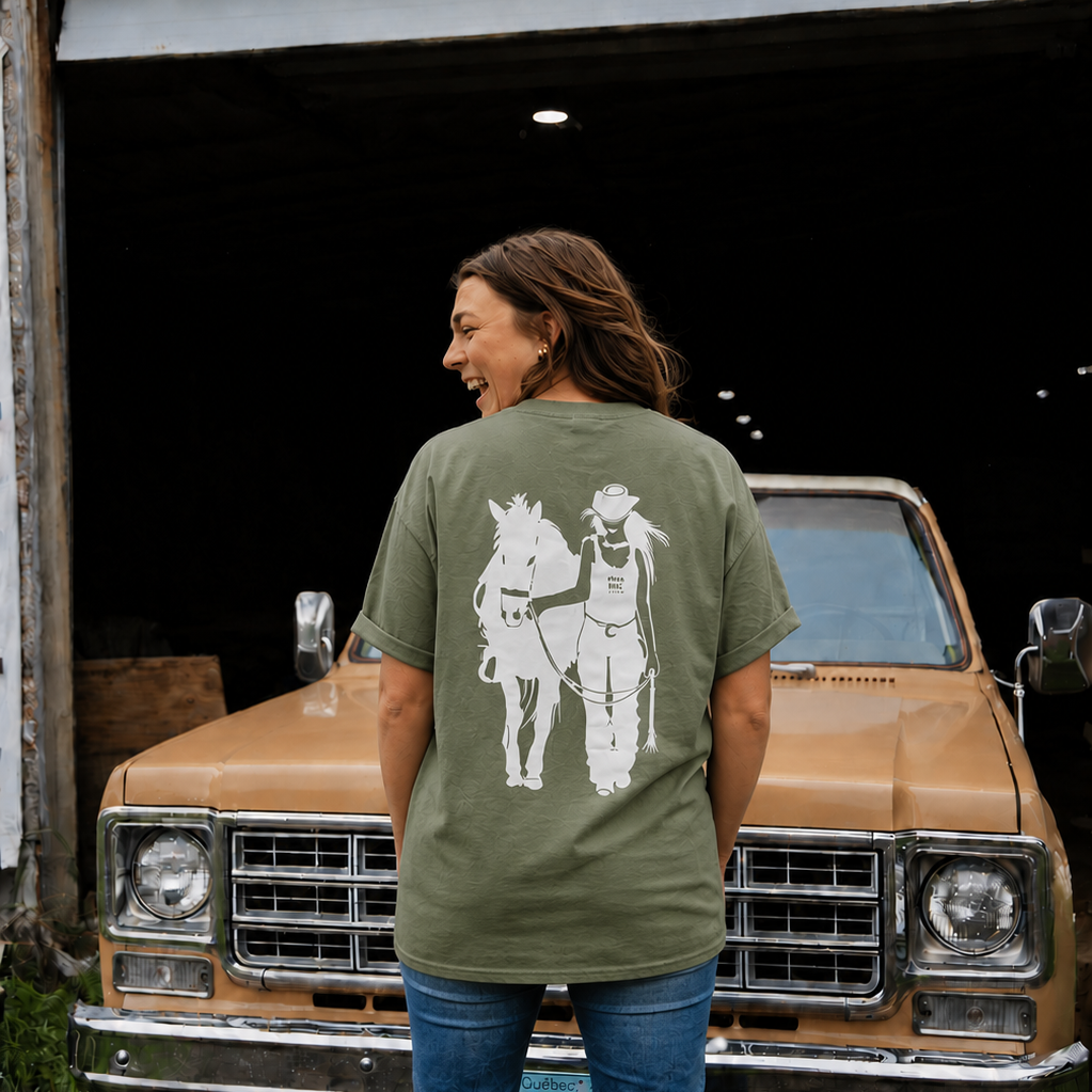 Cowgirl Ride and Free - T-Shirt
