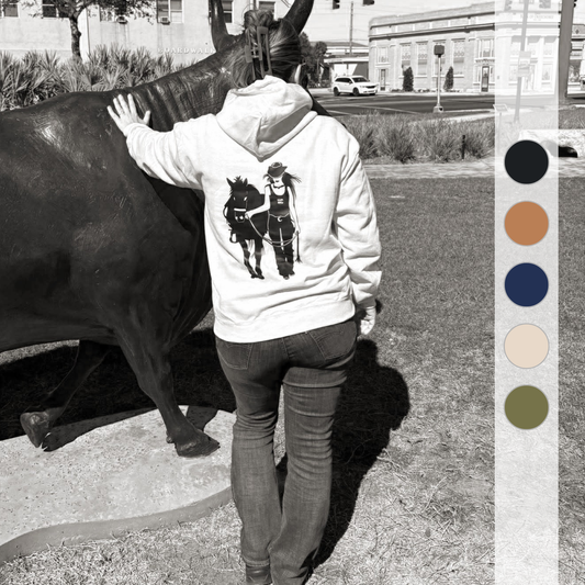 Cowgirl Ride & Free - Hoodie