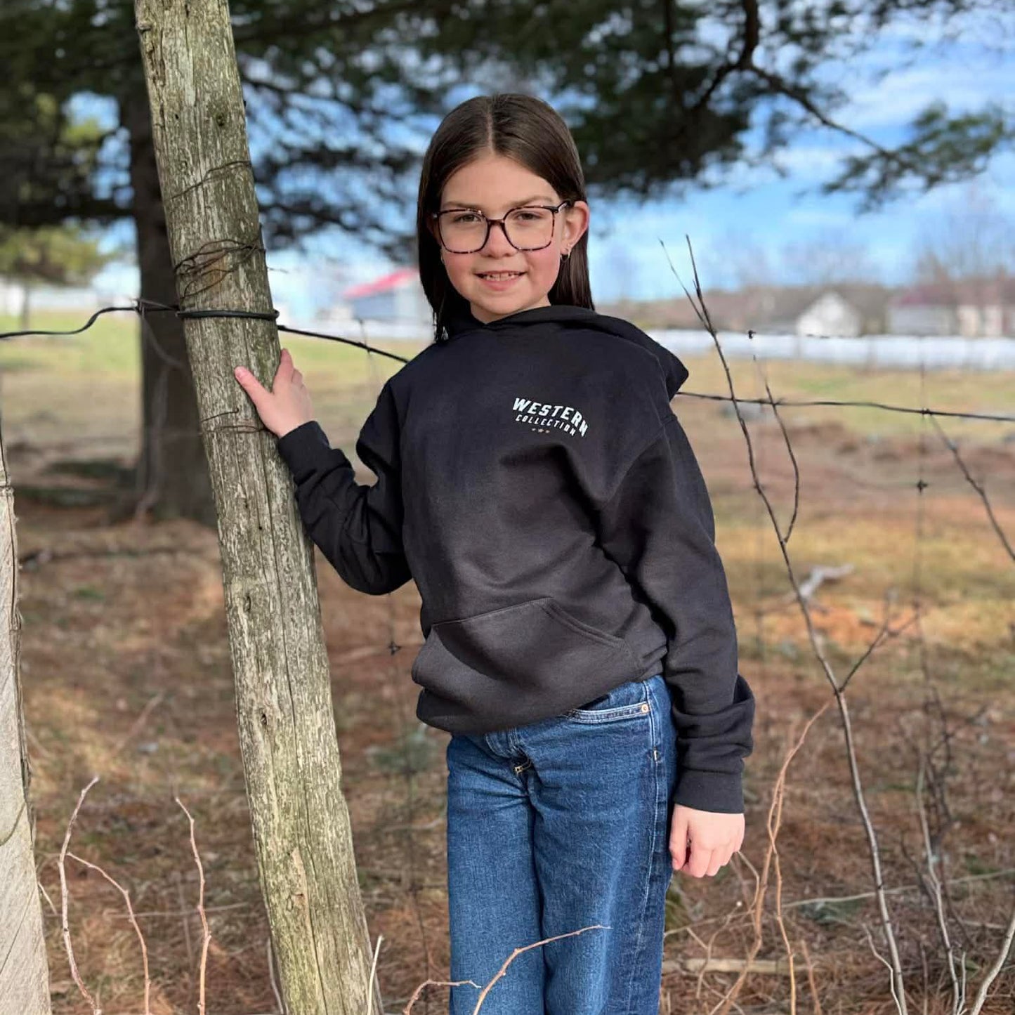 Enfant – Hoodie – Modèle Cowgirl