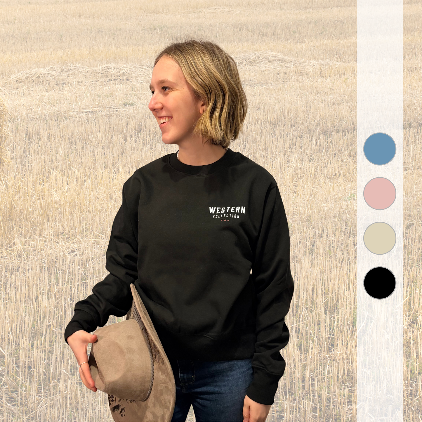 Crewneck Crop