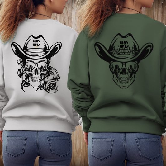 Crewneck Skull western