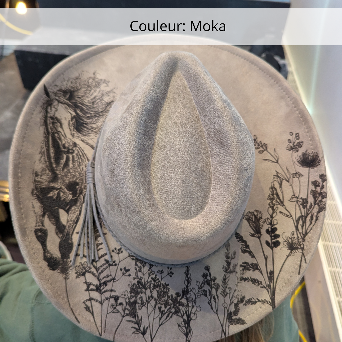 Chapeau sur commande