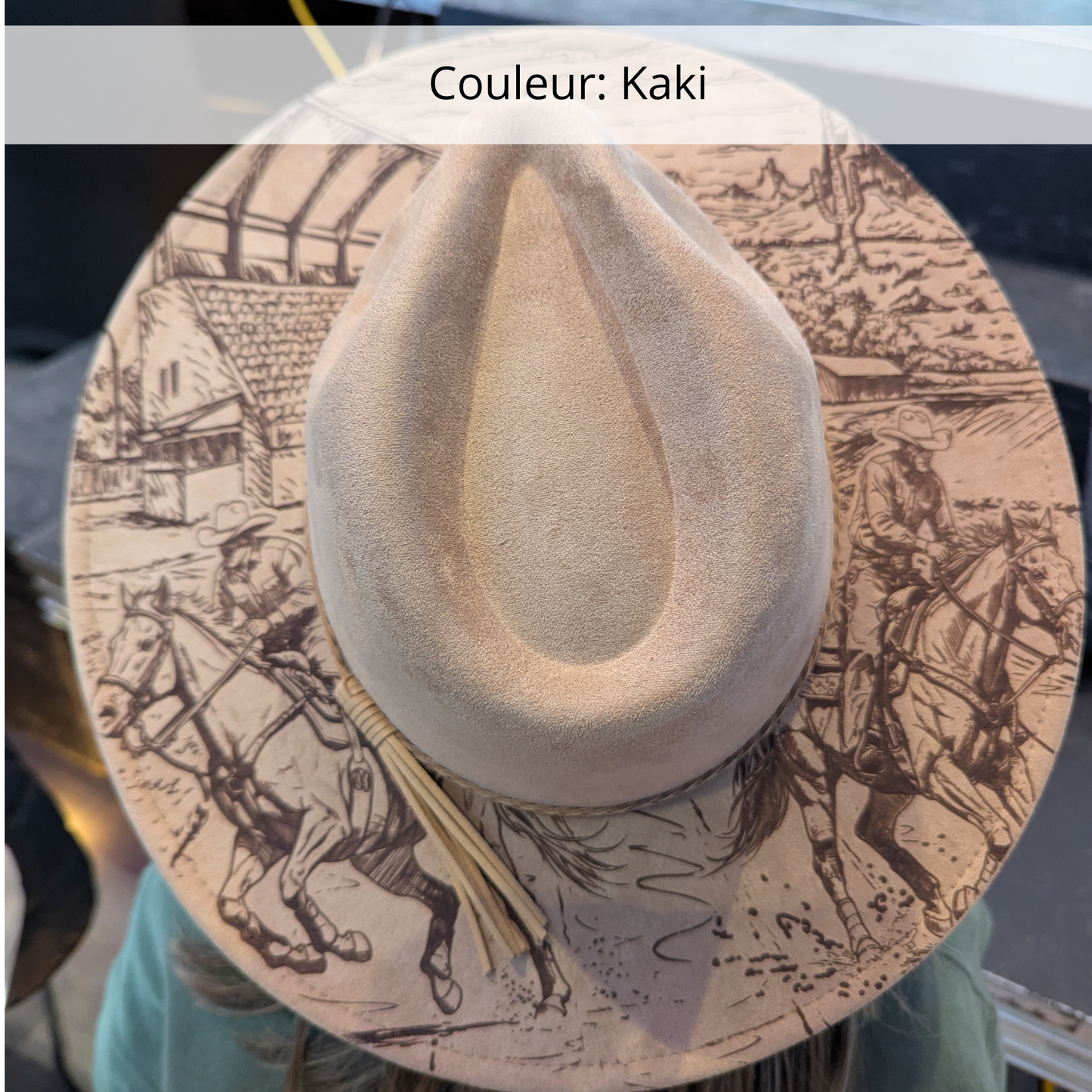 Chapeau sur commande