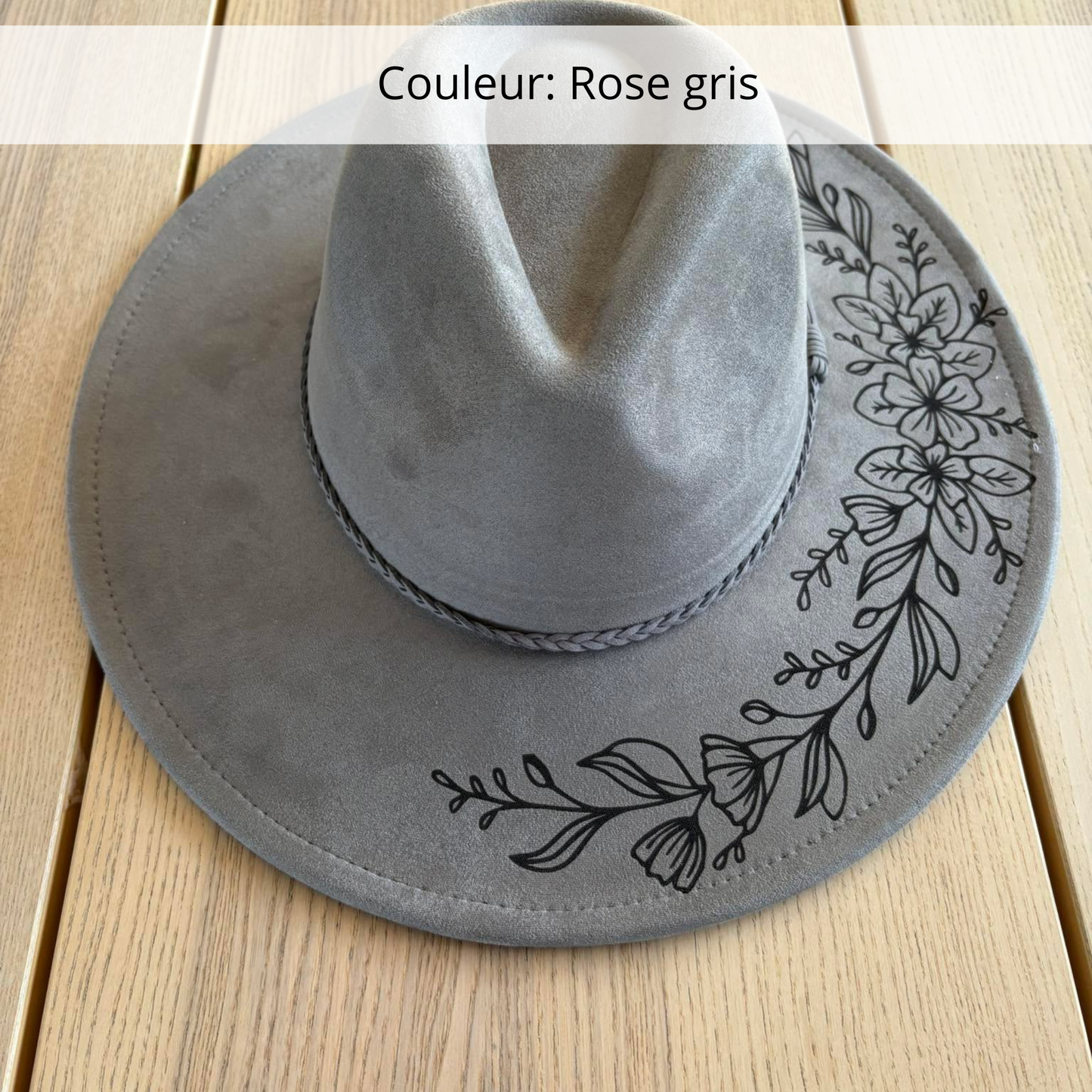 Chapeau sur commande