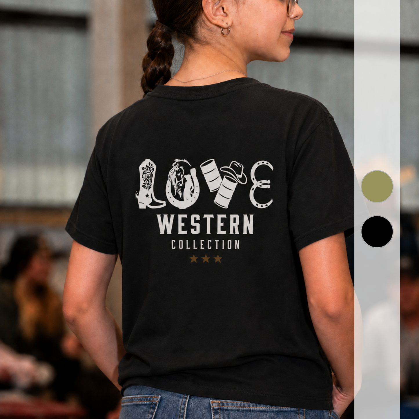 Enfant – T-shirt – Modèle Love in the Dust