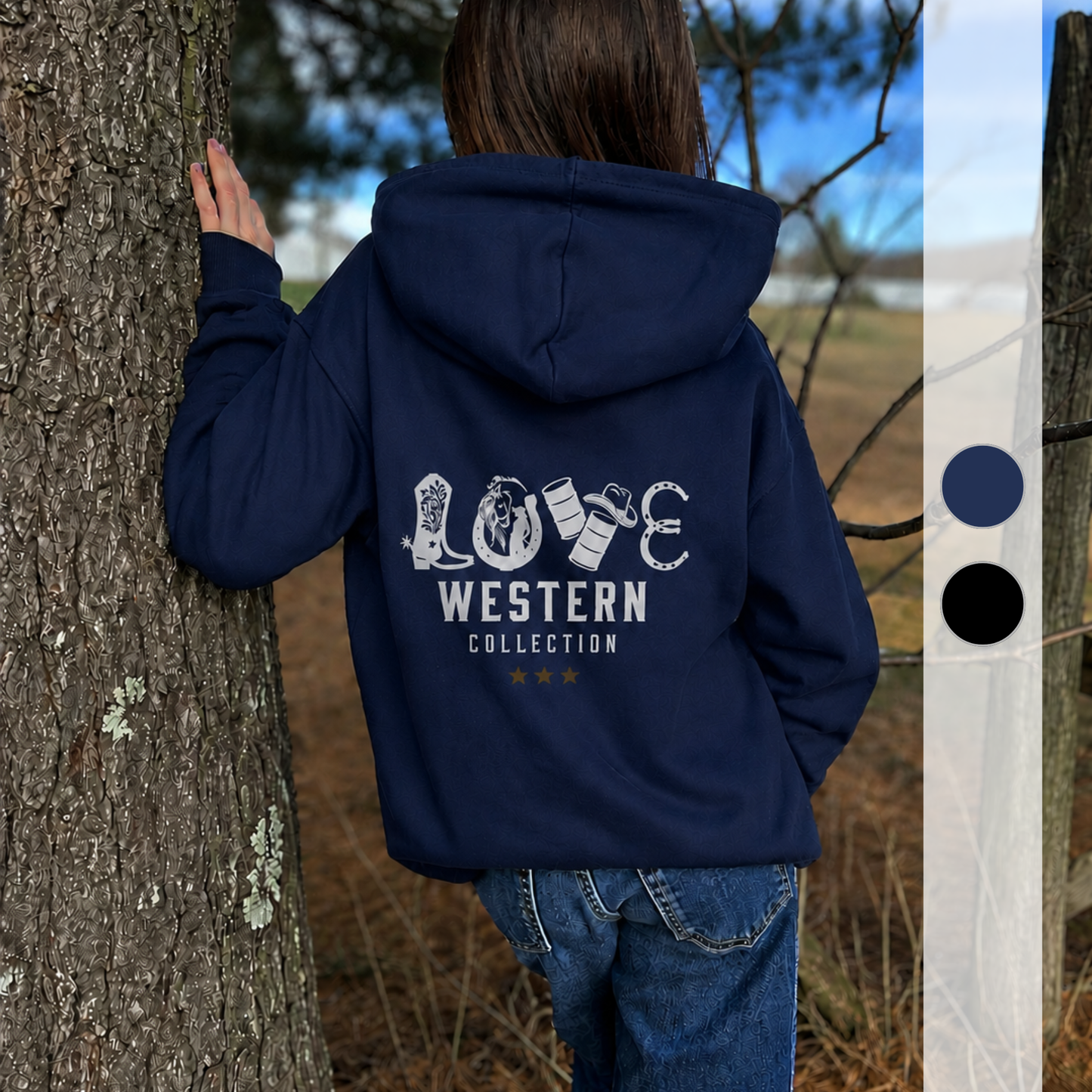 Enfant – Hoodie – Modèle Love in the dust