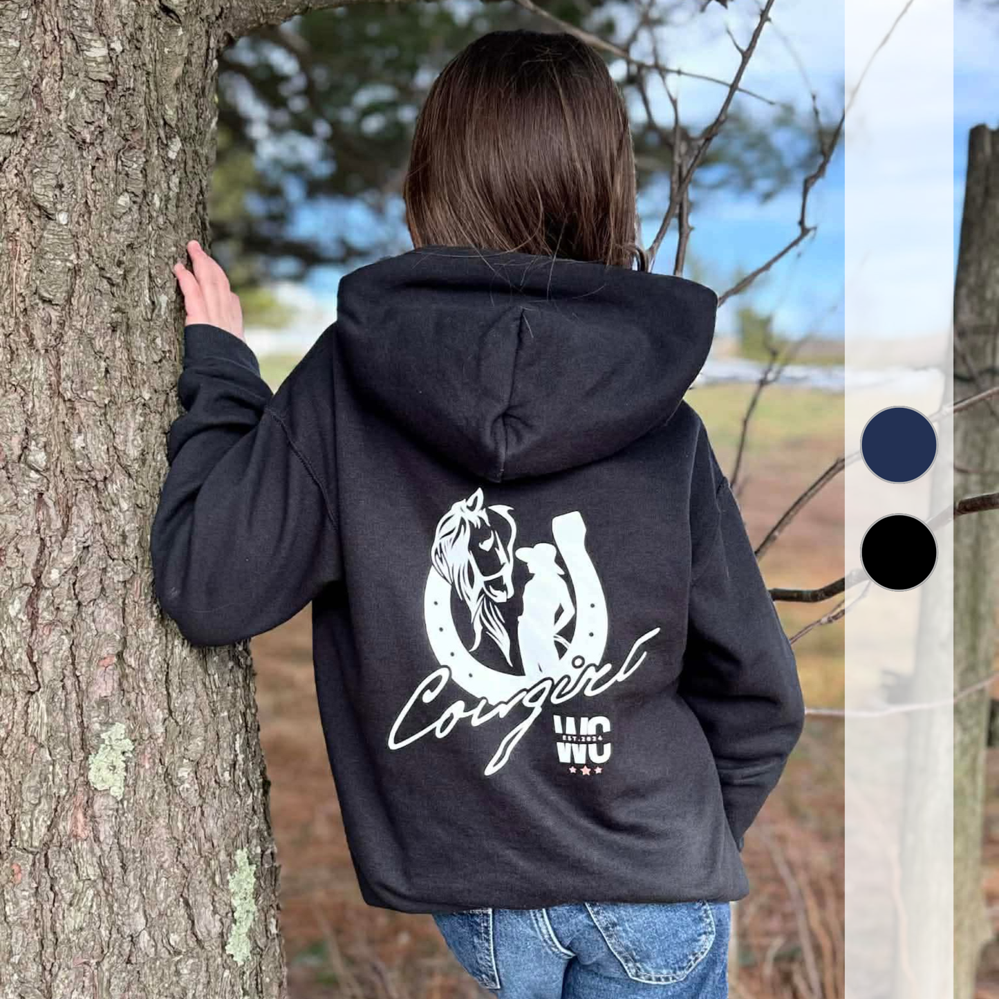 Enfant – Hoodie – Modèle Cowgirl
