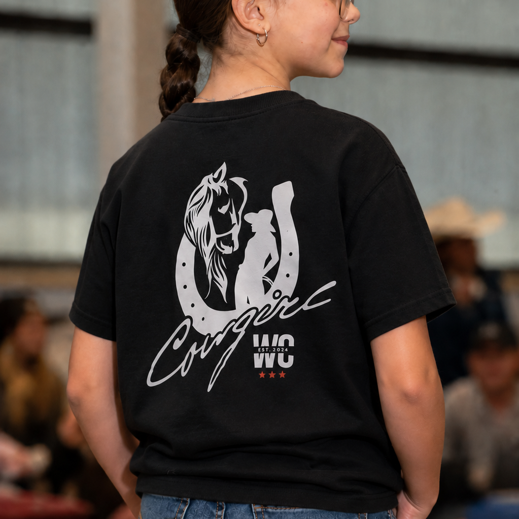 Enfant – T-shirt – Modèle Cowgirl