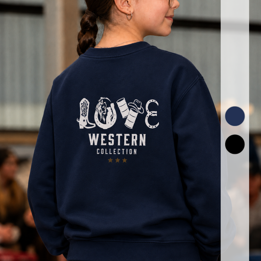 Enfant – Crewneck – Modèle Love in the dust