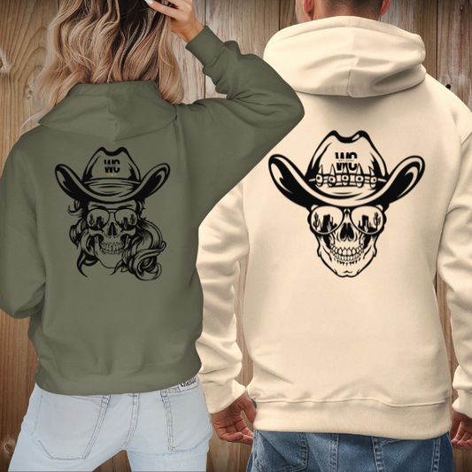 Hoodie Skull western