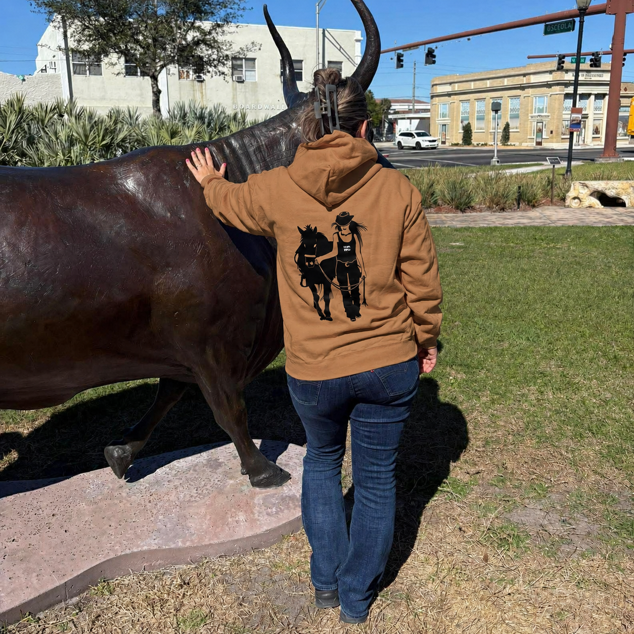 Cowgirl Ride & Free - Hoodie
