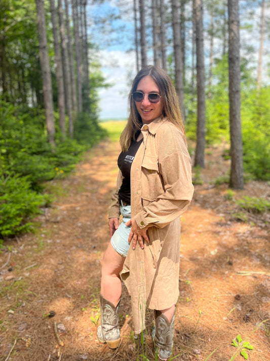 Veste longue