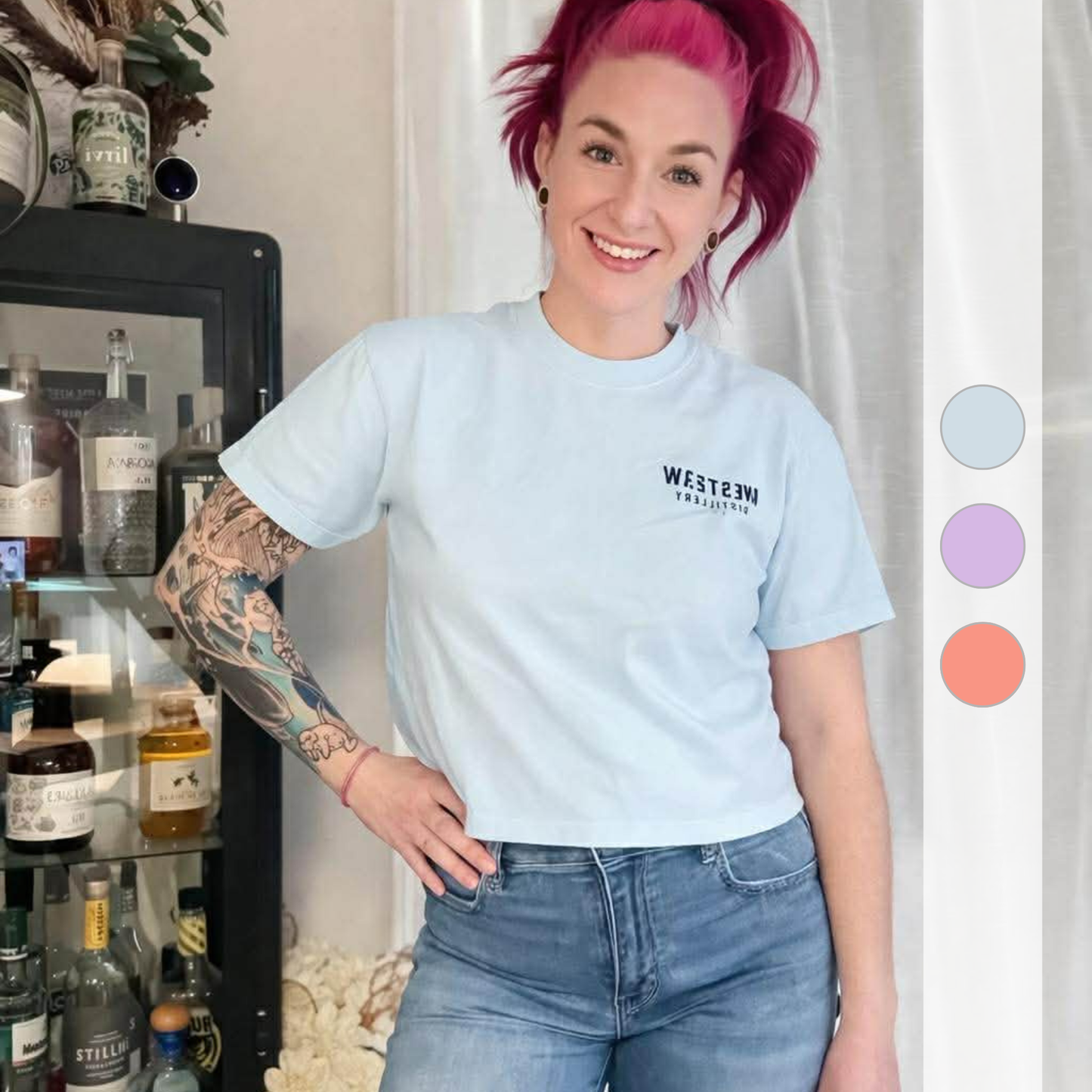 Nouveauté : T-shirt crop Cowgirl