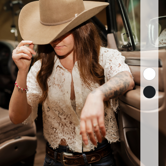 Chemise Cowgirl's Dream en dentelle